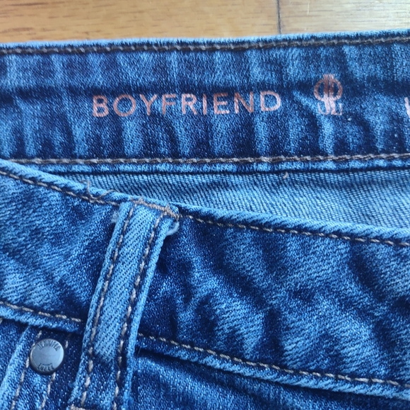 Jennifer Lopez Boyfriend Fit Size 10 Denim Jeans - Picture 4 of 10